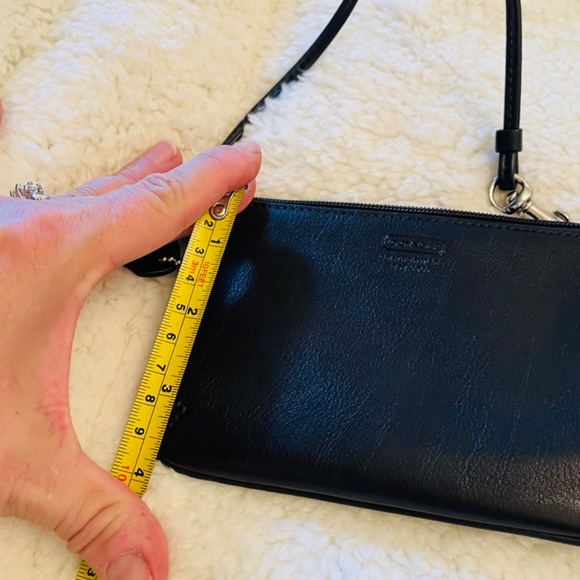 Coach Black Leather Wrislet - Picture 7 of 8